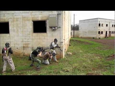 Airsoft Game At The MOUT - Schofield Barracks - SUNDAY, February 24, 2013