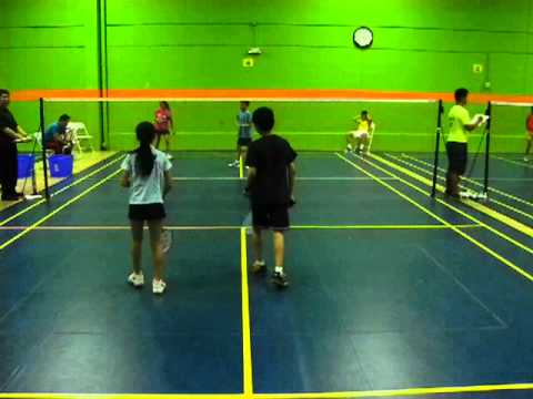 Badminton Junior Nationals 2013 U13 XD R1