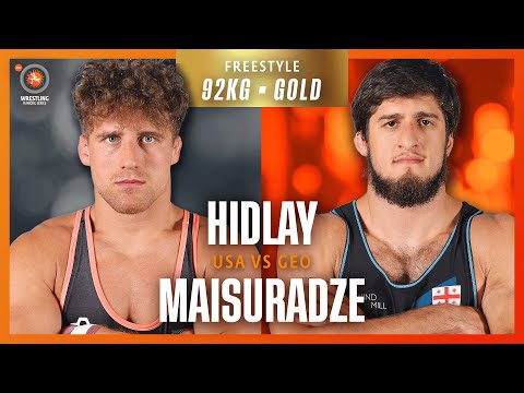Trent Niemond HIDLAY (USA) vs. Miriani MAISURADZE (GEO) | RANKING SERIES 2025 | Gold Medal | FS 92Kg