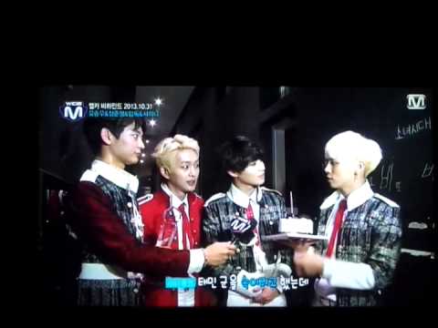 131107 Mnet WIDE ENTERTAINMENT NEWS SHINee