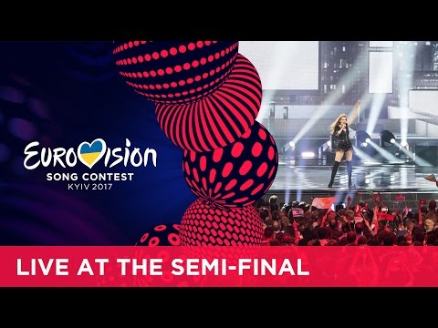 Jana Burčeska - Dance Alone (F.Y.R. Macedonia) LIVE at the second Semi-Final