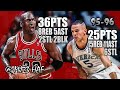 Michael Jordan Vs Jason Kidd Highlights 1995 11 21 61pts All KIDD Almost Carried The Mavs To WIN
