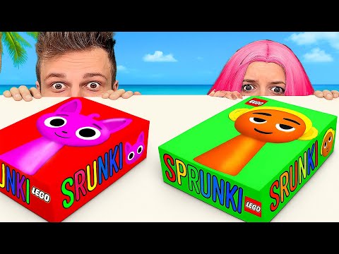 DO NOT OPEN THE LEGO SET WITH ALL SPRUNKI AT 3:00 AM — THEY STARTED MOVING!