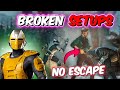 You Can T Escape These Cyrax BOMB SETUPS Road To Elder God In MK1