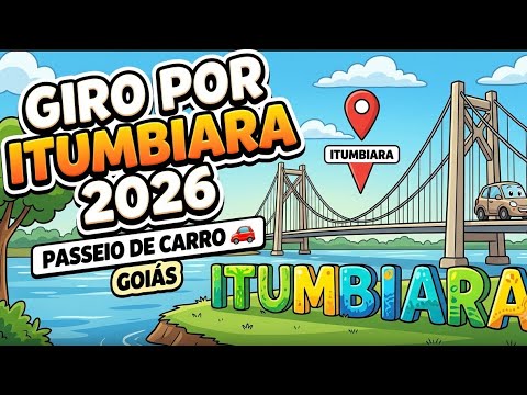 GIRO POR ITUMBIARA - GOIÁS | Passeio de Carro pela Cidade (Julho/2026) #itumbiara #goiás 