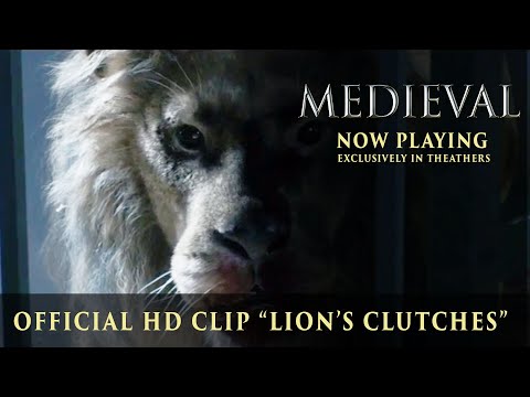 Thumbnail of the video: MEDIEVAL | Official Clip | "Lion's Clutches" | Now Playing Exclusively in Theaters