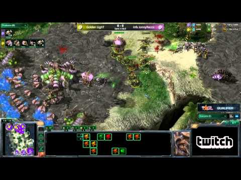 Game 1 - GoldenLighT vs infs.JonnyREcco - TSL4 EU/NA Q7 Semi-Final A