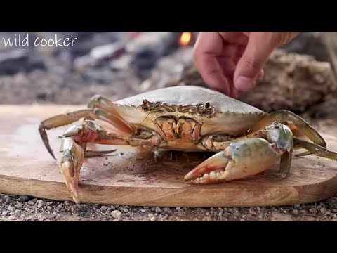 Primitive Survival: Cooking Meat on a Rock