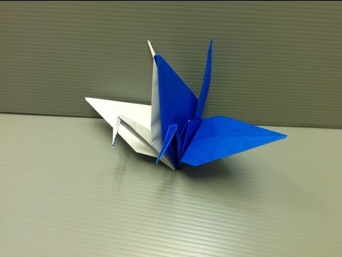 Daily Origami: 170 - Twin Cranes