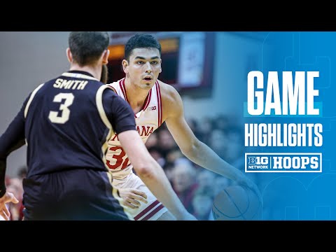 Purdue at Indiana | HIGHLIGHTS | Big Ten Basketball | 02/23/2025