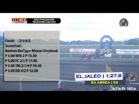 2024 Dec 07 | R02 - EL JALEO (2) [1:27.8)