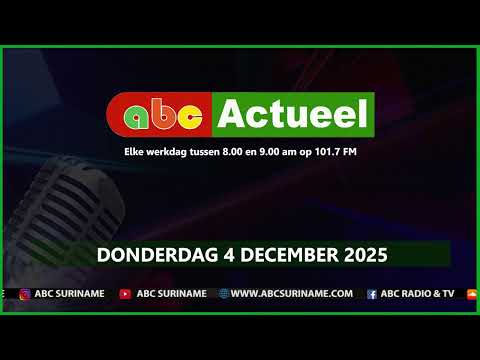 ABC Actueel donderdag 3 december 2025