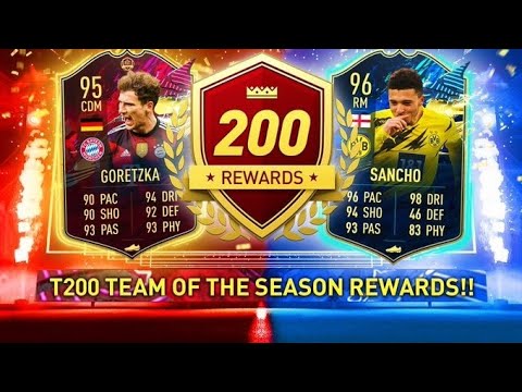 BUNDESLIGA 200TH IN THE WORLD FUT CHAMPS REWARDS