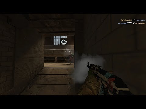 dupreeh AK-47-ace vs. Faze on Train