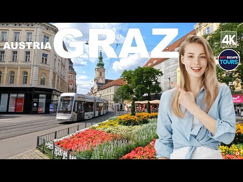 Graz - AMAZING city in Austria Walking Tour 4K 2024
