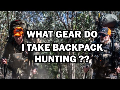 What gear do I take backpack hunting // 2024 GEAR DUMP ⛰️🥾🦌
