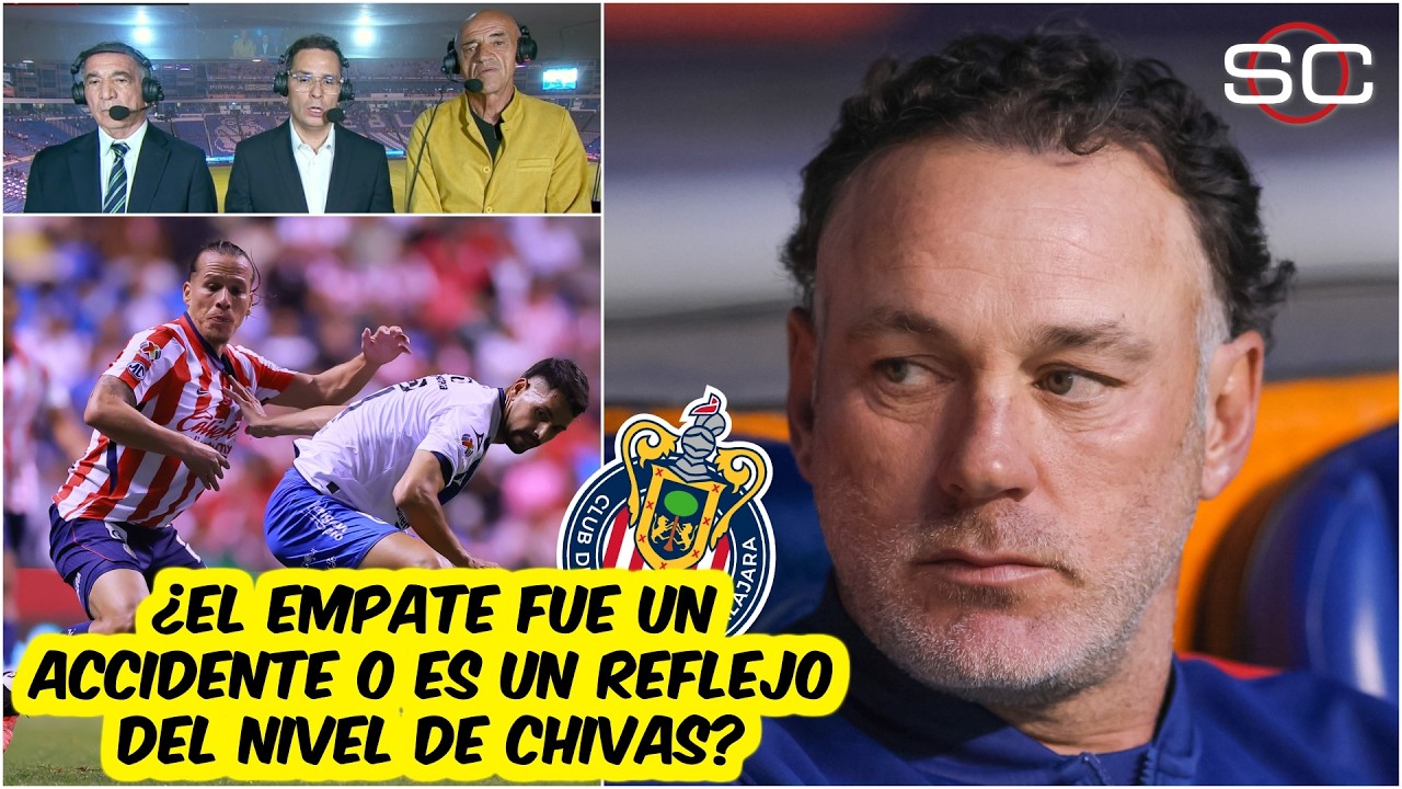 CHIVAS DEJÓ DUDAS. NO SE ENCONTRÓ ante PUEBLA y MILITO debe reaccionar rápido | SportsCenter