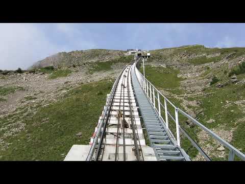 Standseilbahn 3711.02 Niesenbahn Schwandegg - Niesen Kulm Bergfahrt - funicular