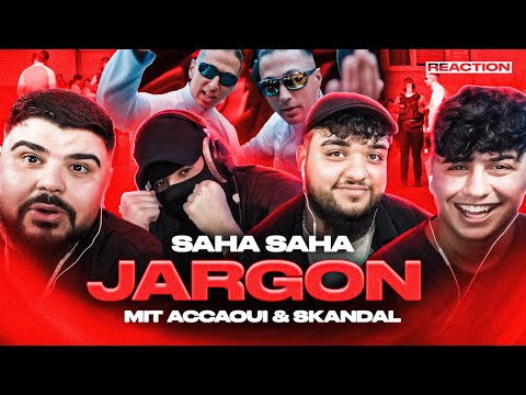 ICON5 KÜNSTLER SIND SPRACHLOS!! 🤯🔥 Saha Saha - Jargon | Reaction mit Skandal & Accaoui