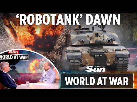 'Rise of the Robo-Tank' as chilling new war machines evolve to blitz killer drones