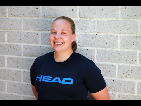 SANNA GOES STATES: SQUASH TRAINING; SOLO PRACTICE