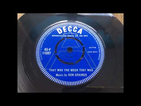 Ron Grainer * That Was The Week That Was