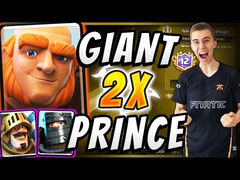 DESTROY ALL LOG BAIT DECKS w/ Giant Double Prince Deck! — Clash Royale