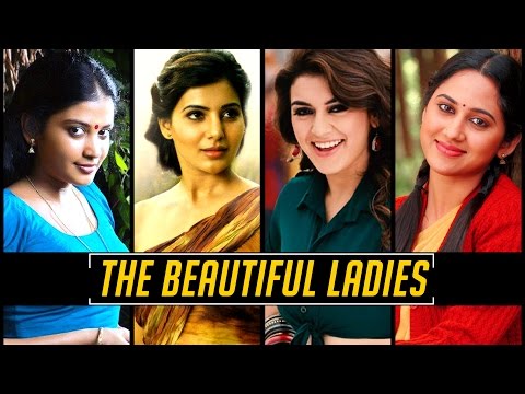 Samantha, Hansika, Miya & Sshivada - The Four Beautiful Ladies! - BW