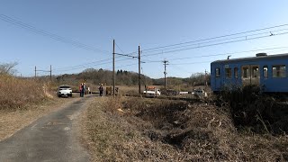 1月18日【びわ湖放送ニュース】近江鉄道の電車と軽ワゴン車が衝突　車の運転手大けが