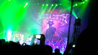 Megadeth - Peace Sells and My Last Words Live In San Francisco, Ca. The Cow Palace 08-31-2010