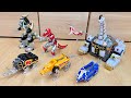 MightyMorphinPowerRangers All Megazord ジュウレンジャー の全超合金魂で遊んでみた
