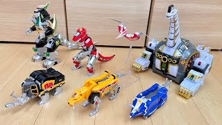 Download lagu 【MightyMorphinPowerRangers All megazord】ジュウレンジャー の全超合金魂で遊んでみた mp3