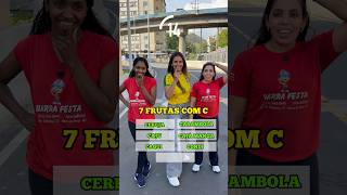 Quiz fruta com a letra C #jogo #quiz #fruta