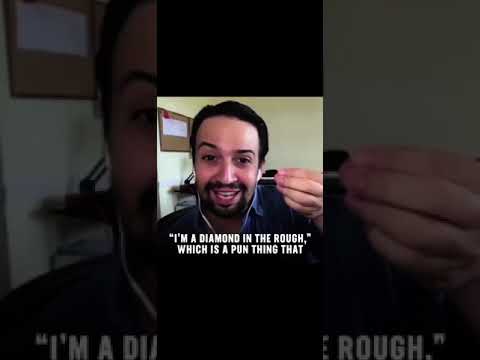 Lin Manuel Miranda Discusses  My Shot