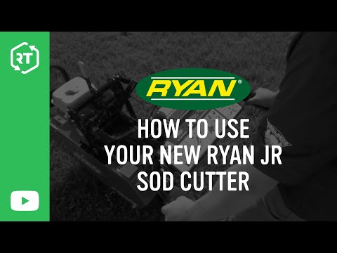 How to Use Your New Ryan Jr Sod Cutter