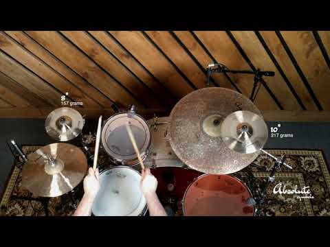10" Absolute Cymbals Brilliant Splash - 217 grams