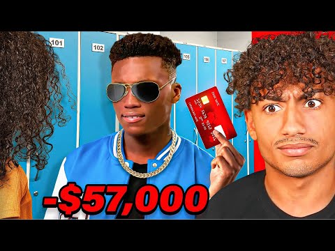 BROKE KID PRETENDS TO BE BILLIONAIRE!