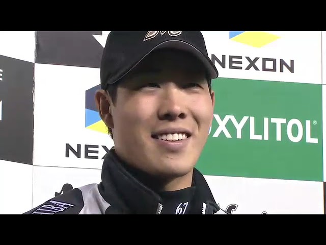 マリーンズ・西野勇士投手・井口資仁選手ヒーローインタビュー 5月8日 千葉ロッテマリーンズ 対 埼玉西武ライオンズ