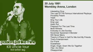 MORRISSEY - July 20, 1991 - London, England, UK (Full Concert) LIVE