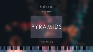 How to Play Frank Ocean - Pyramids | Theory Notes Piano Tutorial
