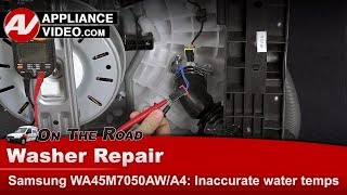 Samsung Washer Repair: Inaccurate Water Temps (Thermistor)