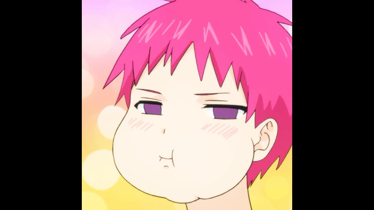 楠雄の小さな顔はなかなか可愛い #saikikusuo #anime #斉木楠雄のψ難 #animeedit #tvshow