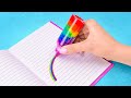 WOW!🌈RAINBOW CRAFTS FOR EVERYONE || DIYs For School and Home
