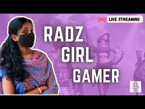 Insane BGMI Gaming with Radz! 😍 #Girlgamer #tamil