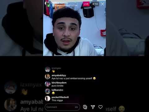 Lul Jody brother on live with a Norteño from Hayward🩸/@Trillkid.Tommy/ brodie tried to get put on😭