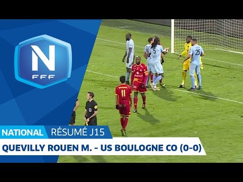 J15 : Quevilly Rouen Métropole - US Boulogne CO (0-0), le résumé I National FFF 2018-2019