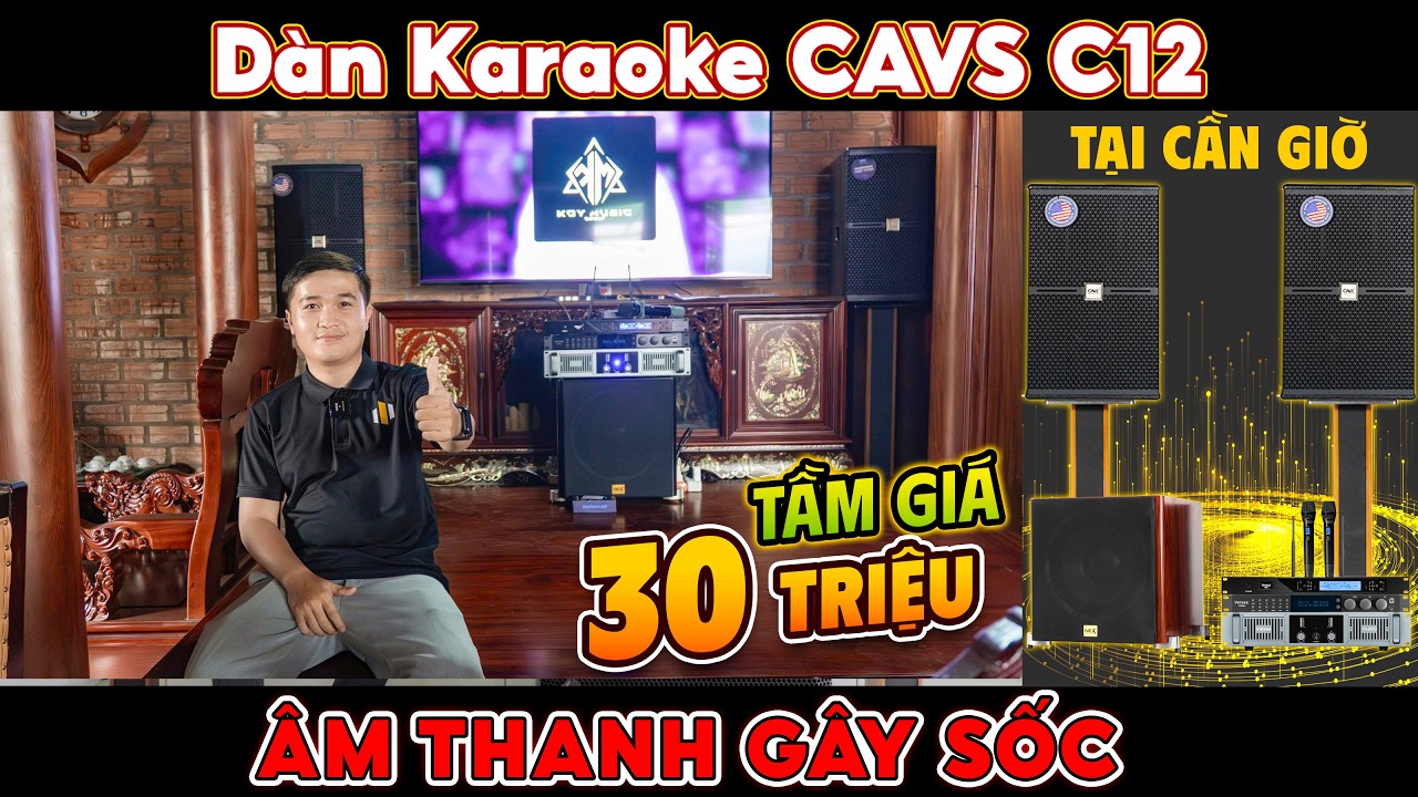 Video sản phẩm Dàn Karaoke CAVS TT274: (CAVS C12, Vatasa T500, Vatasa KX300, Vatasa VA-2600, Nex 12)