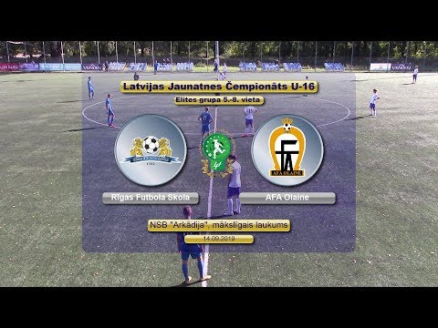 U-16 RFS - AFA Olaine (Highlights)