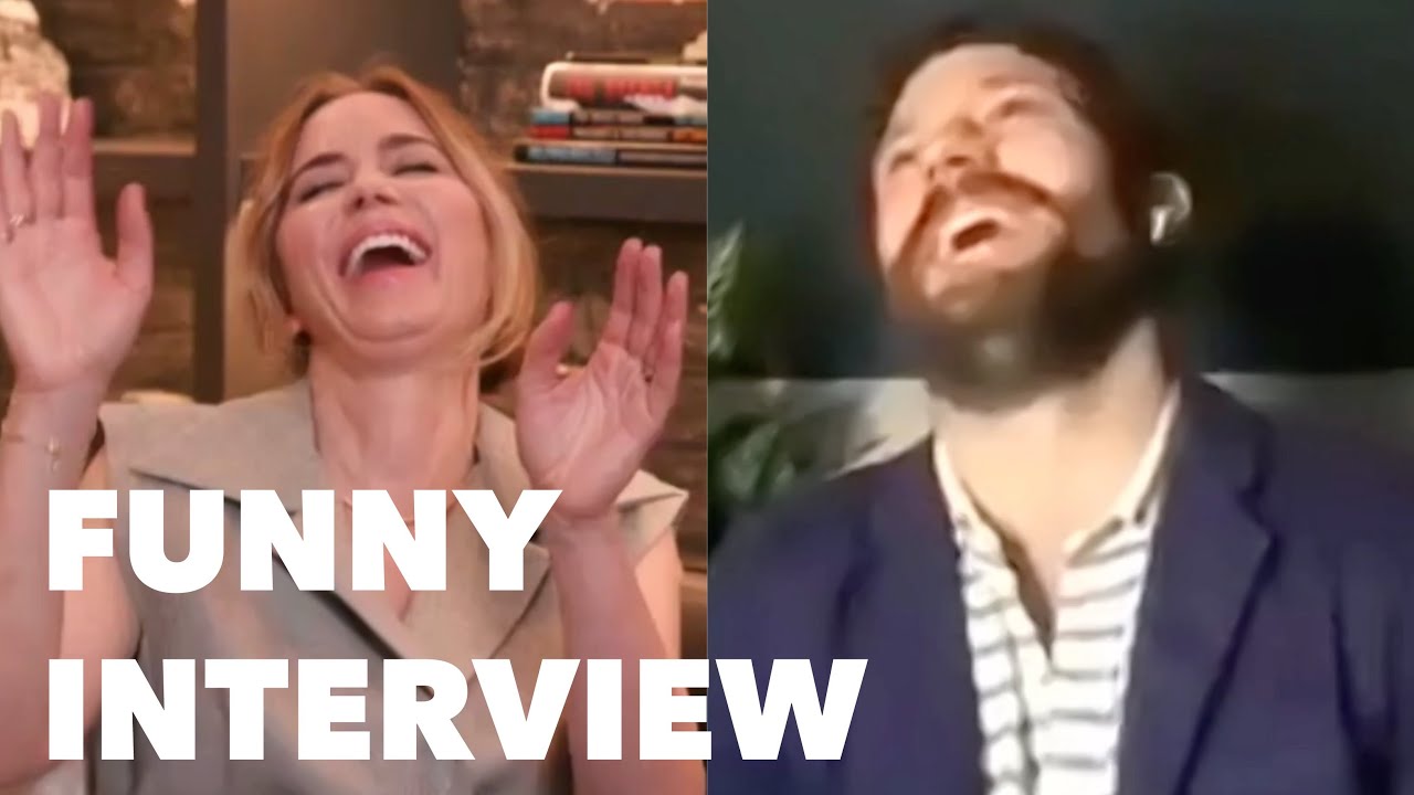 Emily Blunt and Jamie Dornan Funny Interview