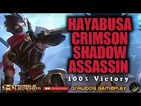 Hayabusa the Crimson Shadow | Assassin Hero | Mobile Legends Bang Bang Gameplay | Moonton